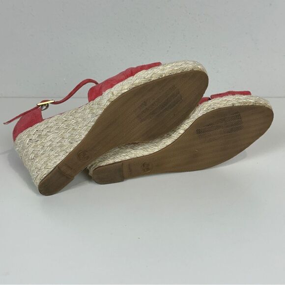 Clorinda Antinori Coral Nubuck Suede Espadrilles 36/6 - Picture 9 of 10